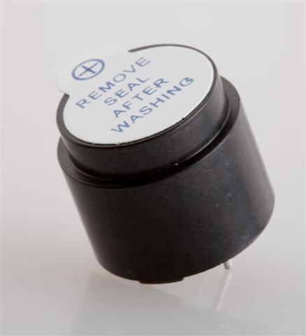 16mm, Electro-magnetic Buzzer, 12V, 40mA, 98dB, non-self drive